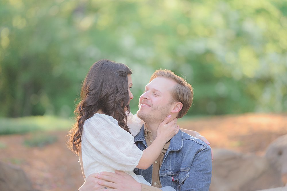 Pet-Friendly Engagement Session in Bergen County; New Jersey maternity, newborn, and family photographer; Emily Photography