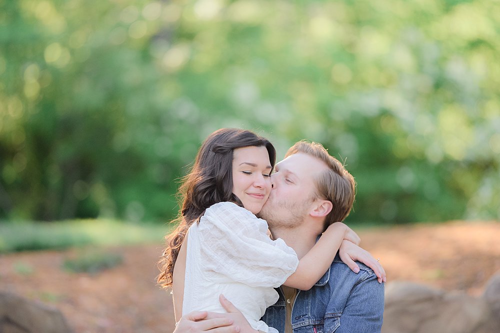 Pet-Friendly Engagement Session in Bergen County; New Jersey maternity, newborn, and family photographer; Emily Photography