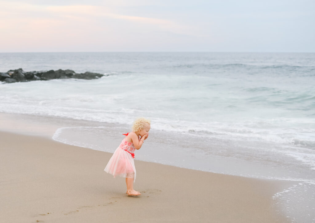 family beach session in nj