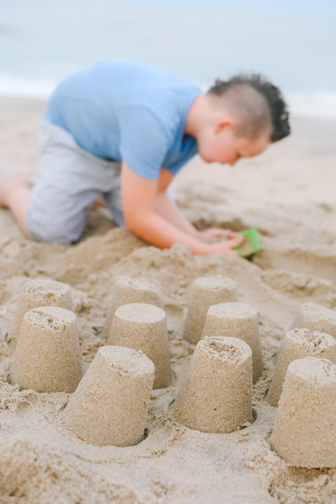 family beach session nj