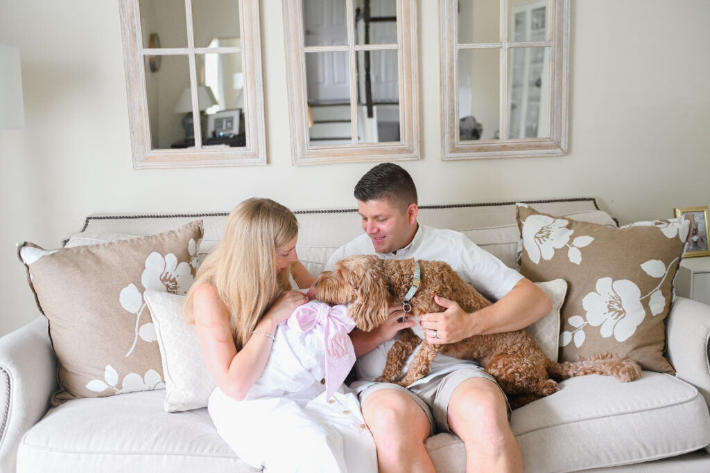 preparing for an at home newborn session