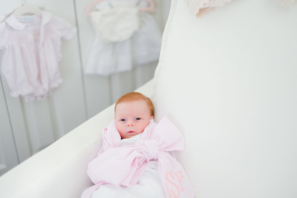 preparing for an at home newborn session