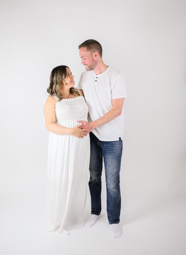 nj studio maternity session