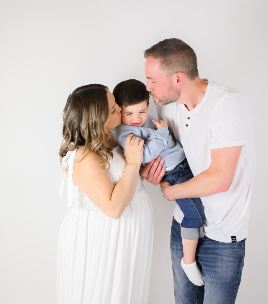 nj studio maternity session