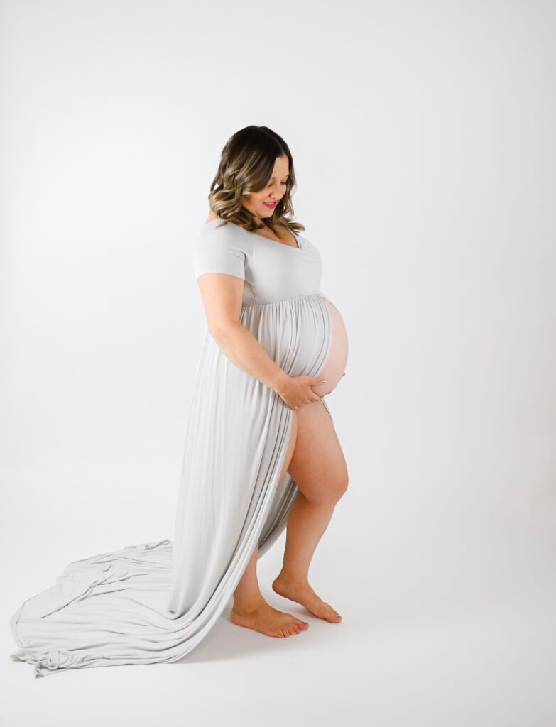 nj studio maternity session