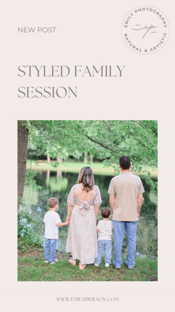 styled family session