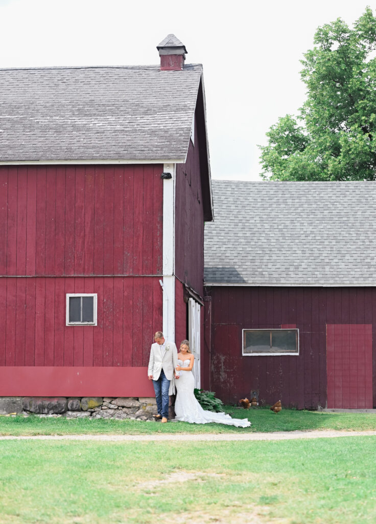 rustic outdoor wedding photography