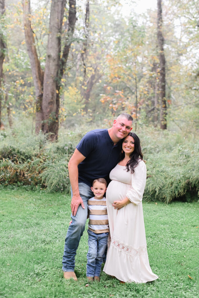 maternity session at ramapo reservation