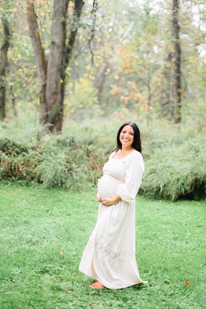 maternity session at ramapo reservation