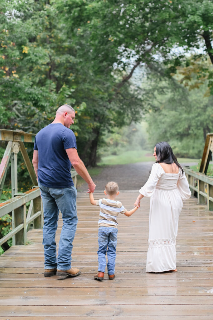maternity session at ramapo reservation