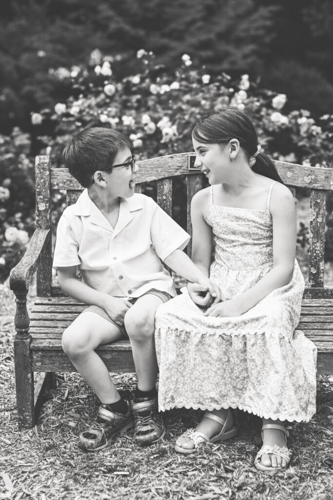 outdoor family session in wyckoff nj