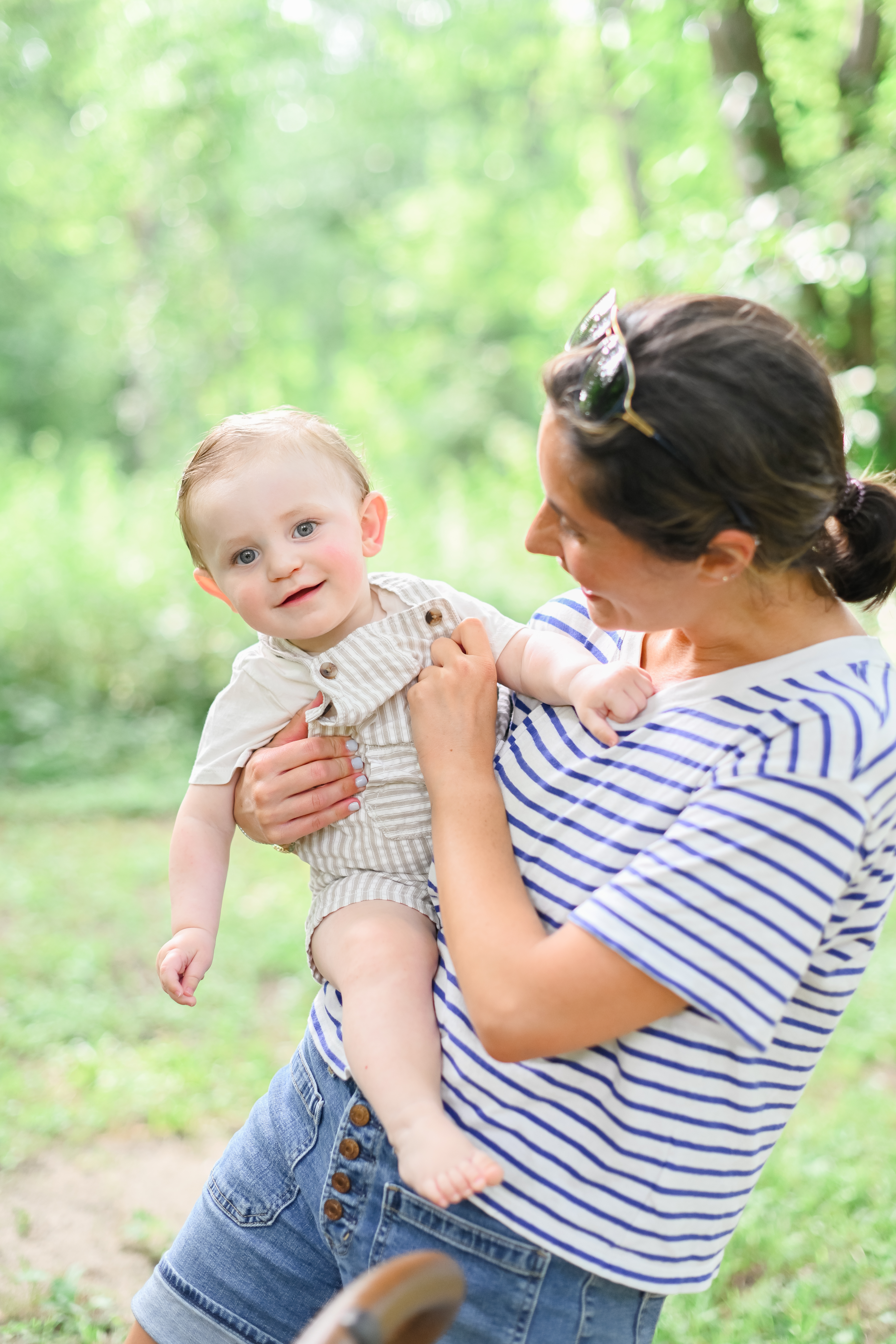outdoor milestone session in nj